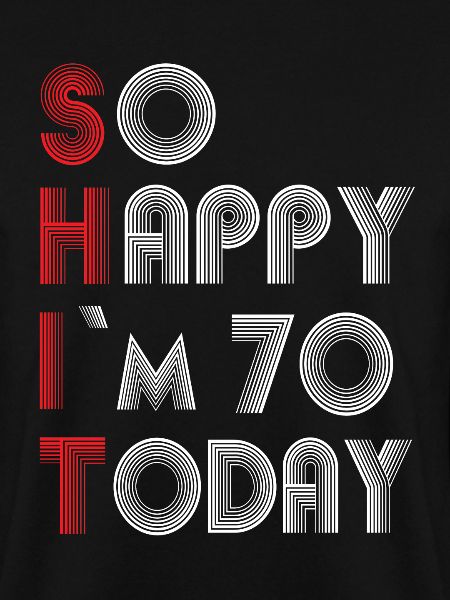 70th birthday