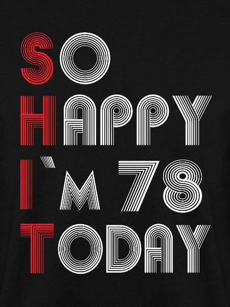78 birthday