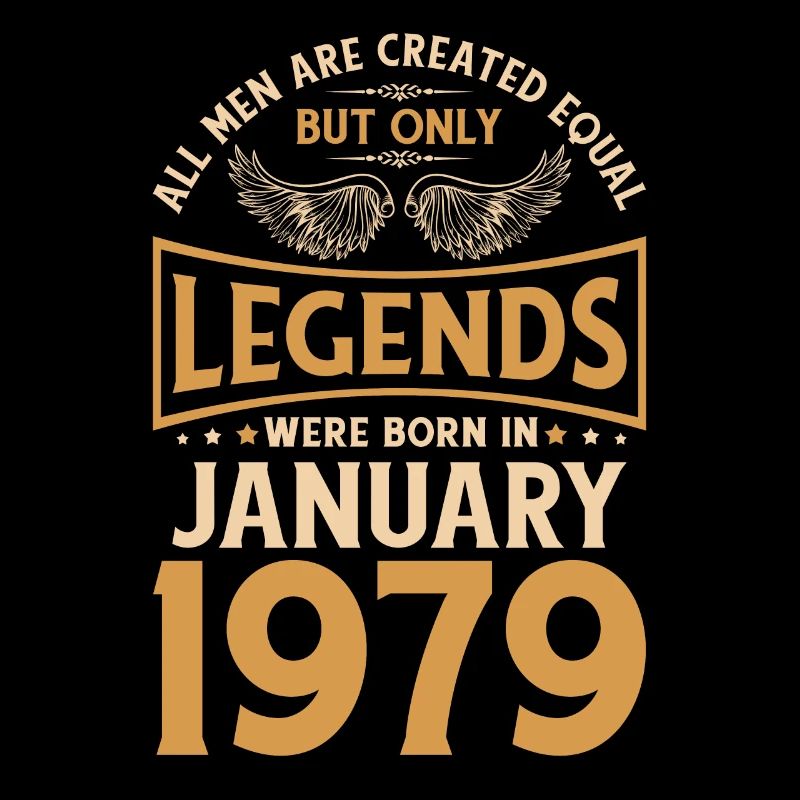 Geburtstag Die Legenden wurden im Januar 1979 gebo