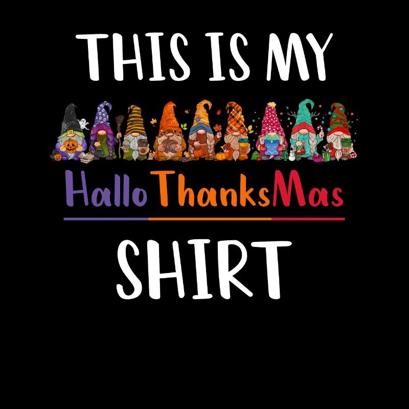 Dwarfs Halloween Merry Christmas Hallothanksmas