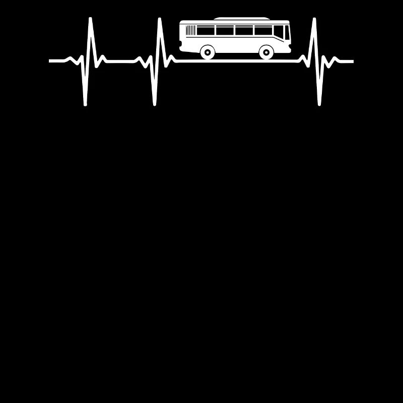 Schoolbus Driver School Bus Driver Heartbeat