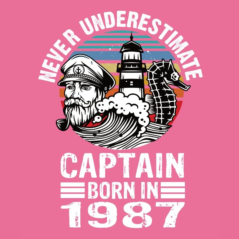 Never Underestimate Captain born in 1987
