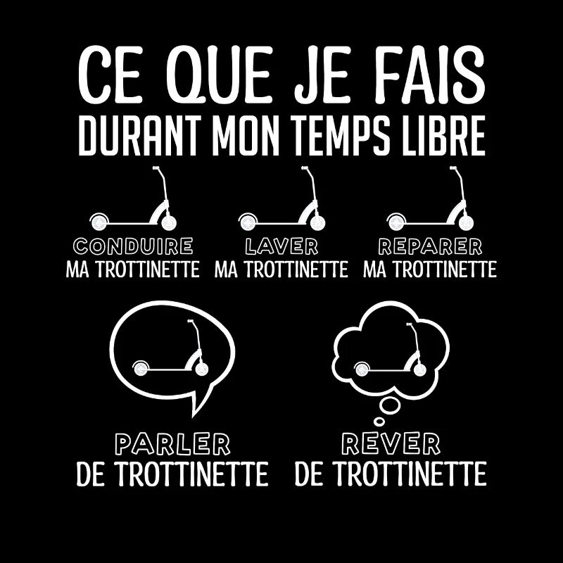 Trottinette | Cadeau fan de Trottinette trott
