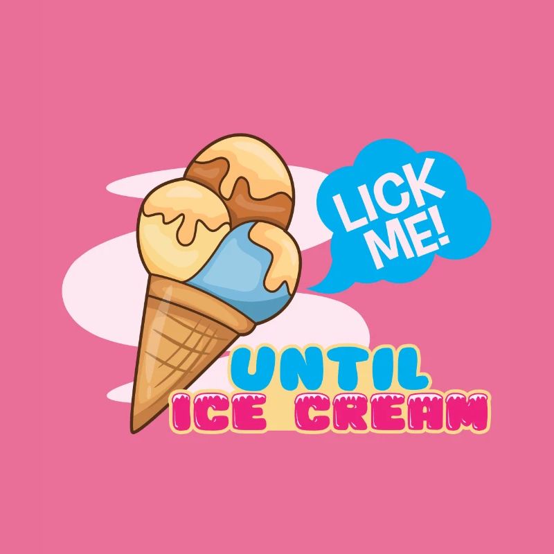 Ice cream logo Summer Soft Ice Cream Gift Idea