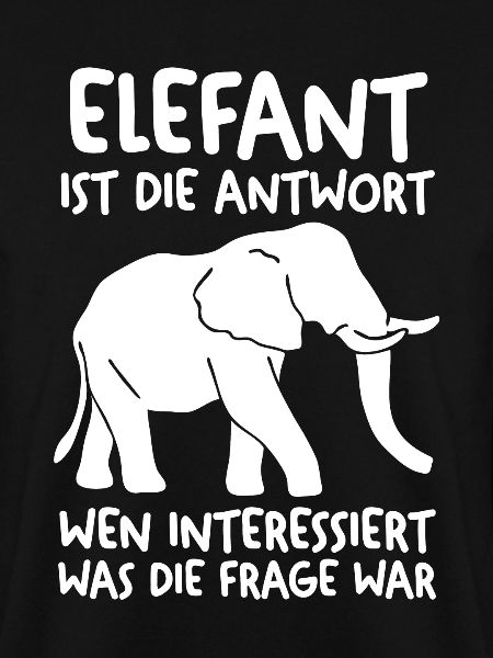 Dickhäuter Rüsseltier Elefant