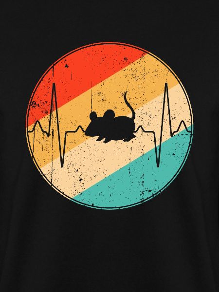 Maus Retro Herzschlag