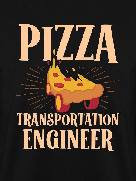 Pizza-transportingenieur Lieferfahrer
