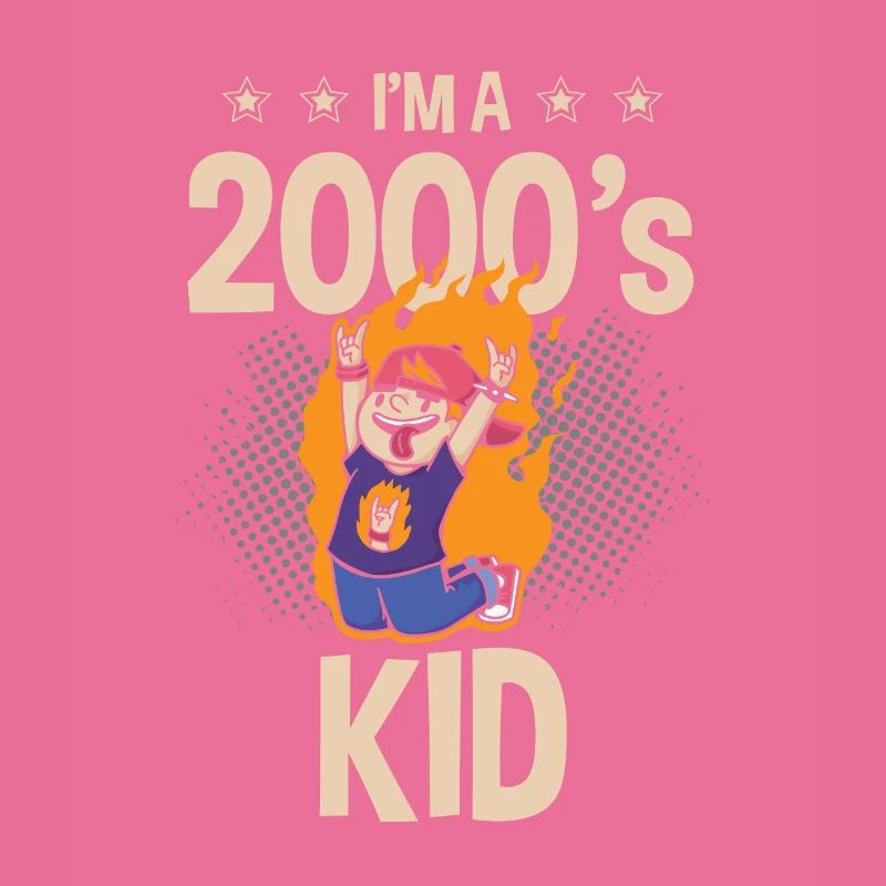 Ich Bin Ein 2000er Kid Decade 2000 Era Millenium