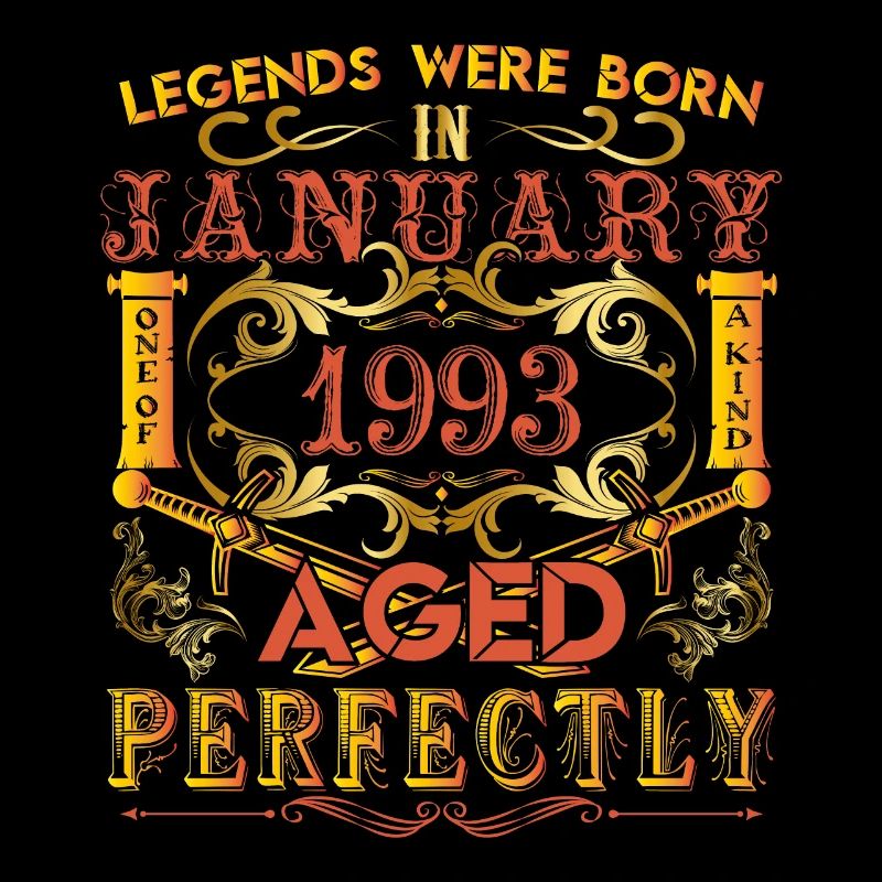 January 1993 - birthday 1993 legends were born.