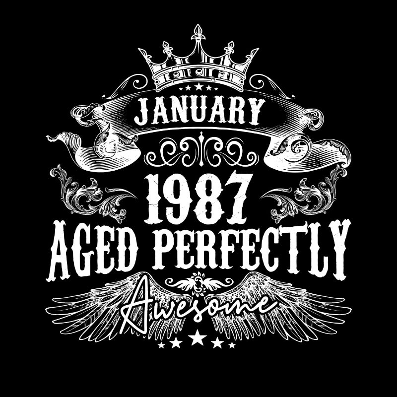 1987 | January 1987 birthday Aged Perfectly