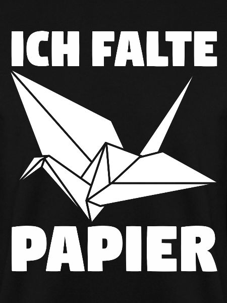 Ich falte Papier