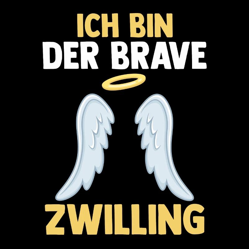 Zwillingsgeschwister Braver Zwilling Zwillinge