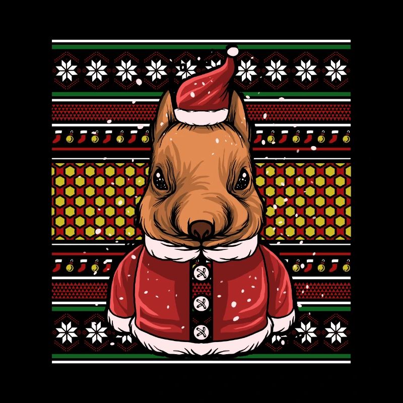Pull de Noël moche Tshirt Chien de Noël