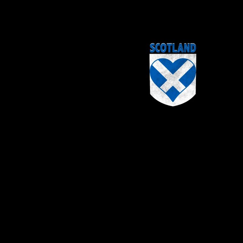 Schottland Flagge Herz Schottisch