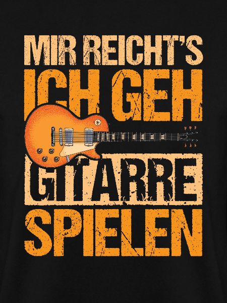 Ich geh Gitarre spielen