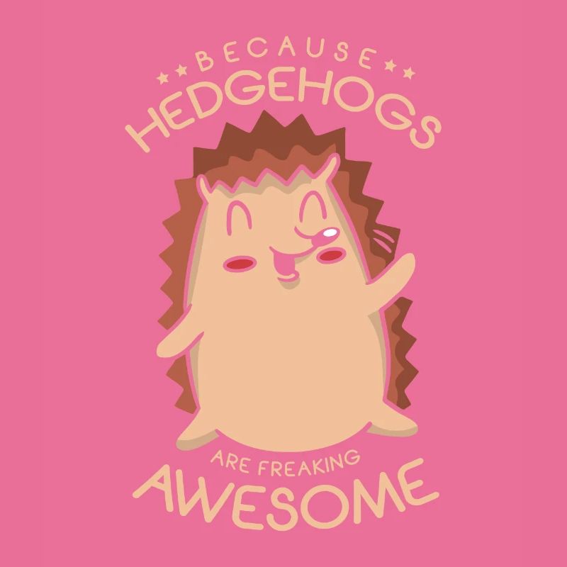 Because hedgehogs are incredibly prickly