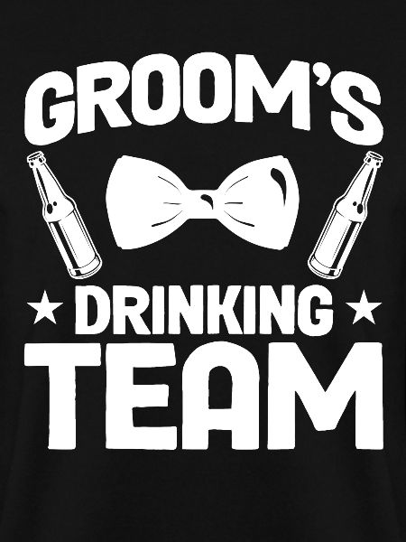 Grooms Drinking Team