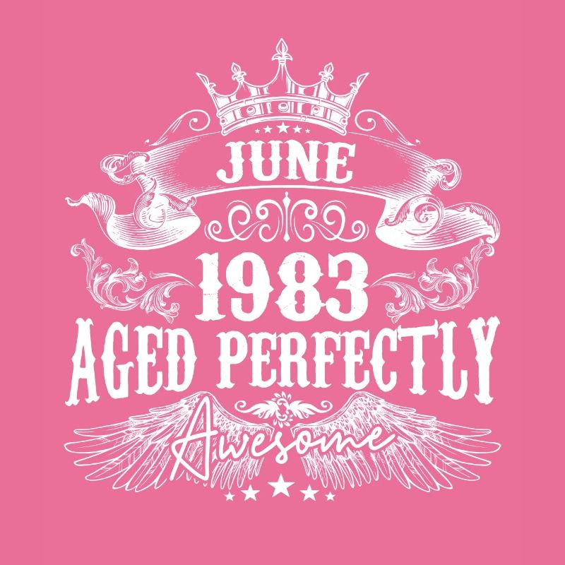 1983| Juni 1983 Geburtstag Perfekt gealtert