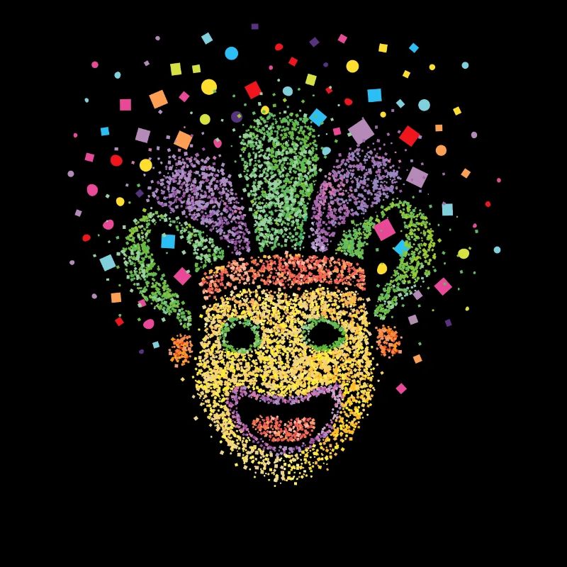 Carnival Mask Carnival Carnival Confetti