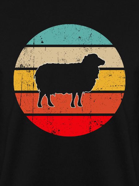 Schaf Retro