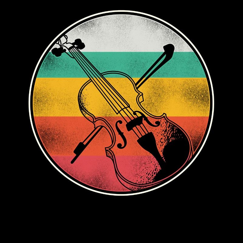 Violin Violinist Retro Vintage