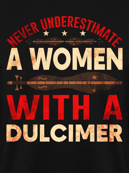 Dulcimer Instrument Frauen