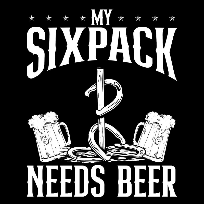 Horseshoe Pitching Sixpack Beer Drinking Tosser