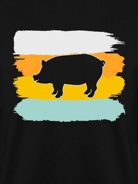 Schwein Retro