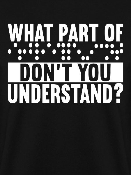 Blind visual impairment