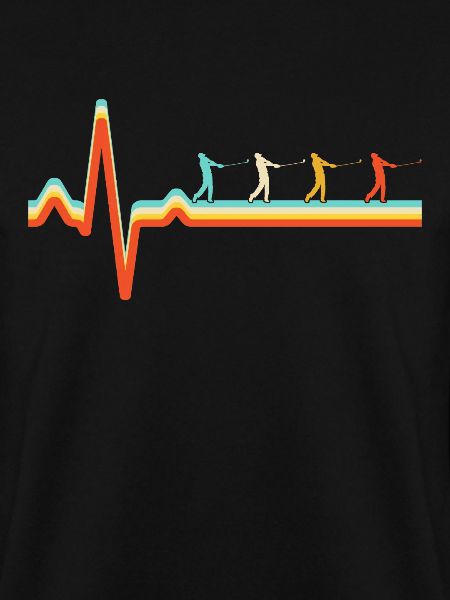 Golf Retro Herzschlag