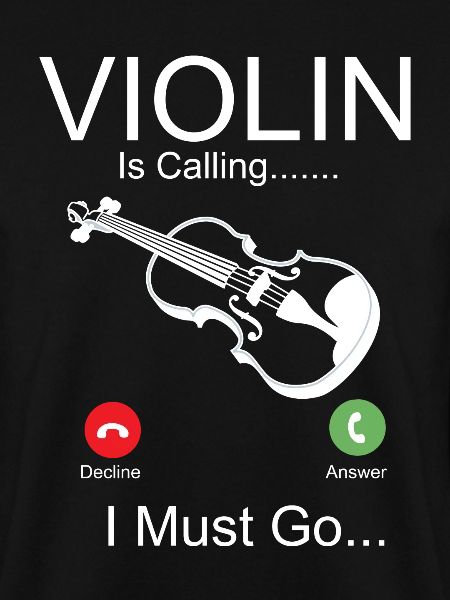 Violin Violinist Phone Display