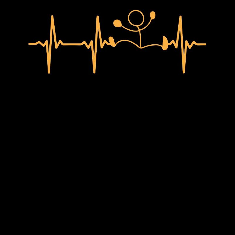 Funny Stick Figure Heartbeat
