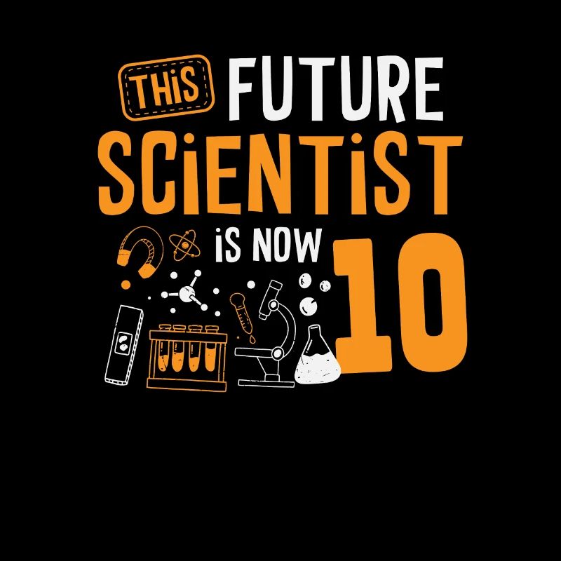 This future scientist is now celebrating