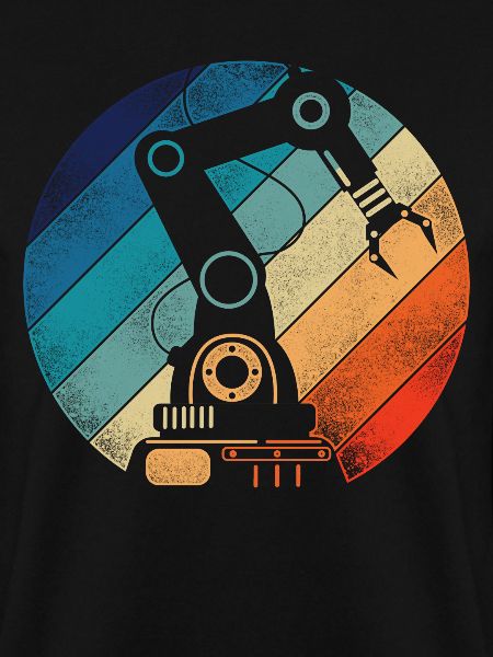 Robot Robotics Engineer Retro