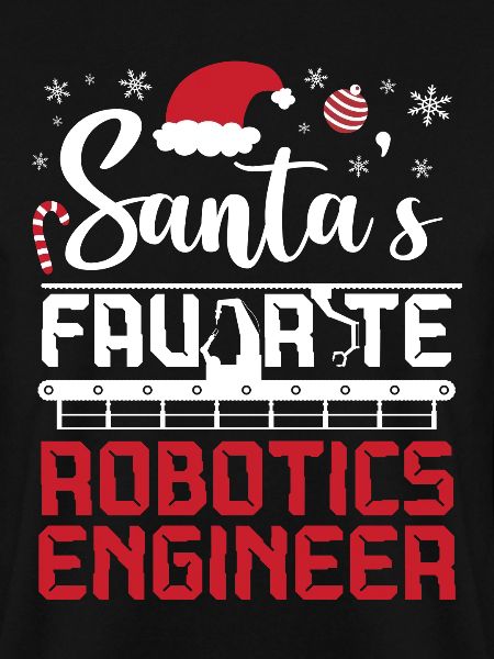 Robot Robotics Engineer Christmas