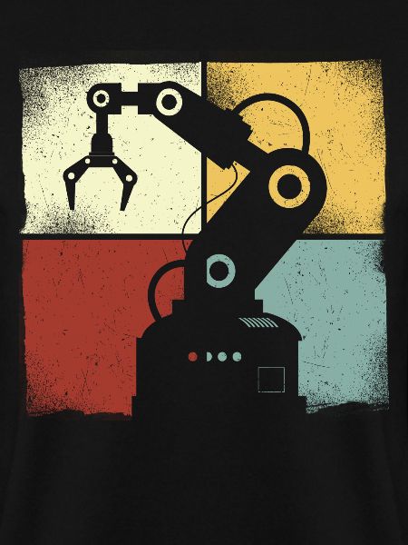 Robot Robotics Engineer Retro