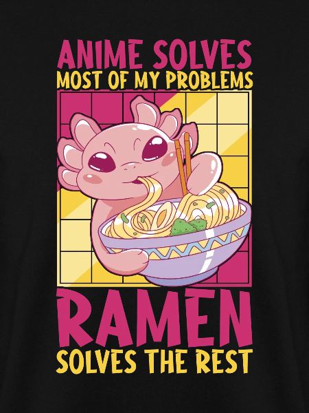 Anime Ramen Axolotl