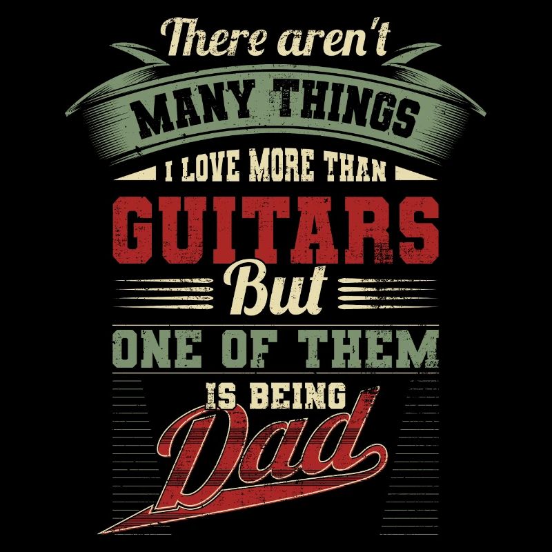 Vatertag Gitarrise Gitarrist Vater Papa Geschenk
