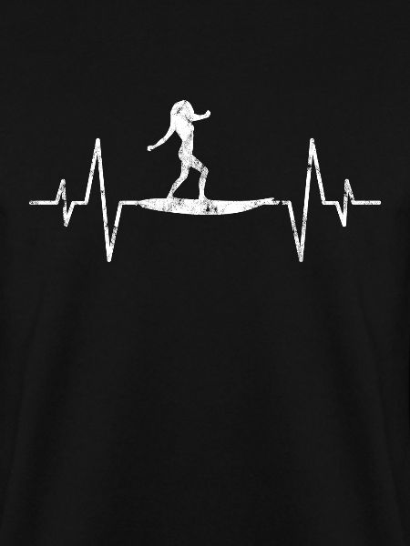 Surfing Surfer Heartbeat