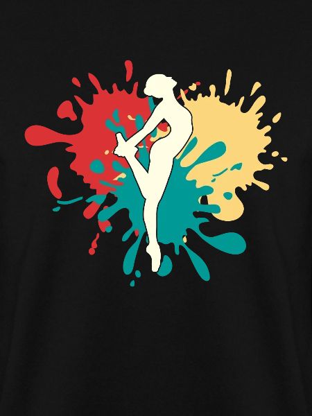 Dancing Dancer Silhouette