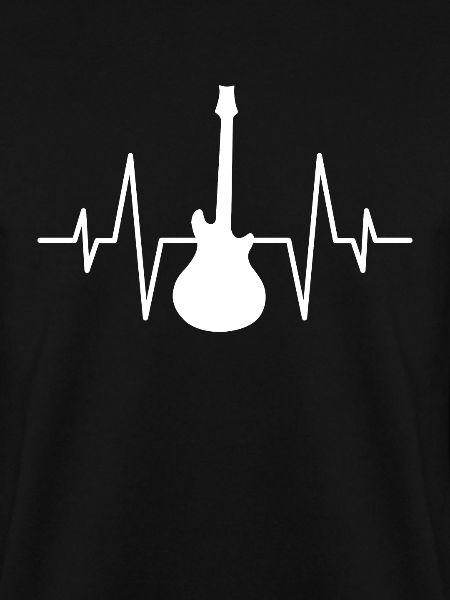 Rock Gitarre Herzschlag