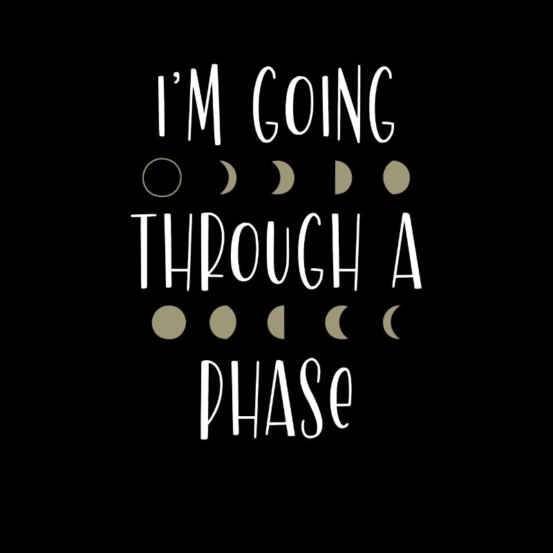 Ich Gehe Durch Eine Phase Moon Lover Astronomie