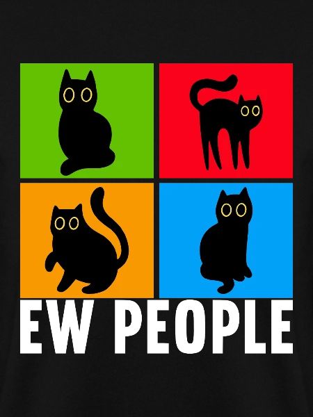 Katzen Misanthrop Sarkasmus