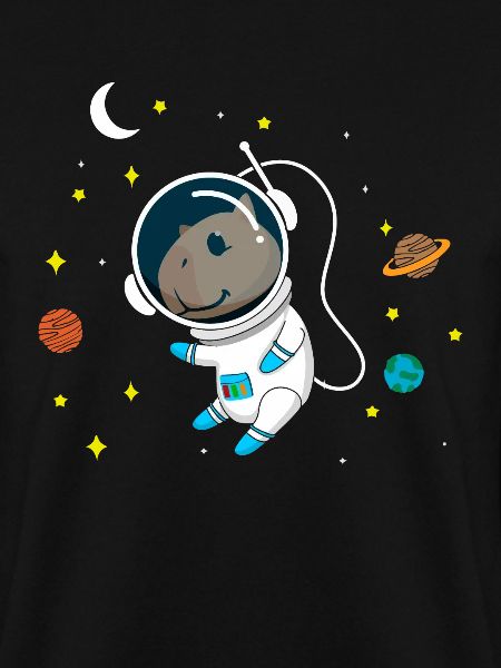 Astronaut Capybara Meerschweinchen