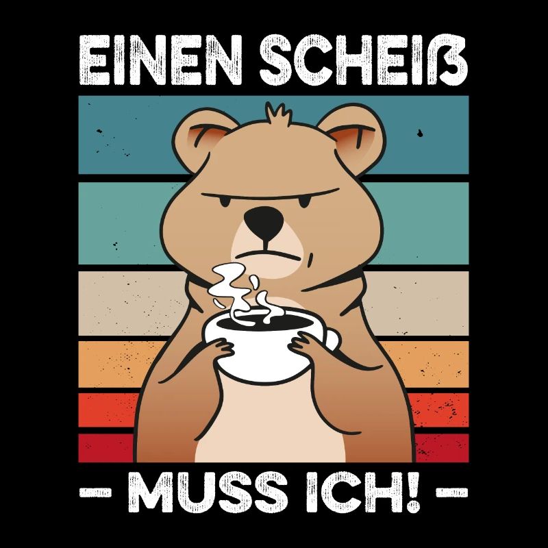Einen Scheiß muss ich Spruch Quokka Beuteltier