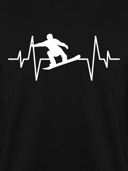 Snowboarding heartbeat