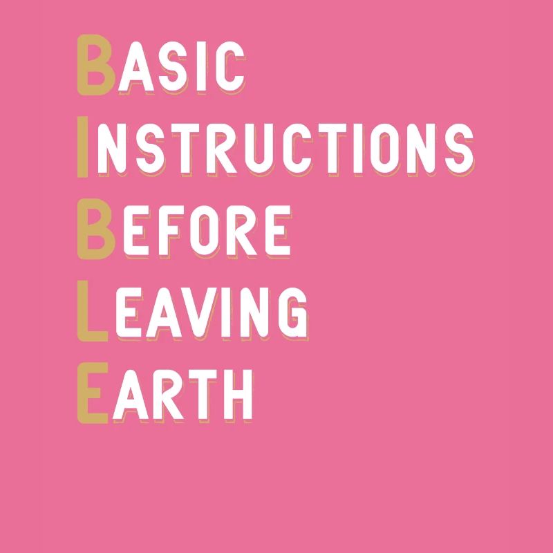 Bible Lesson Basic Instructions Before