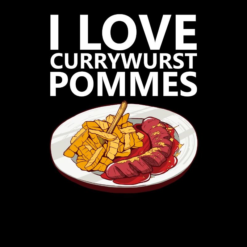 Currywurst Frites Bratwurst Ruhrpott Ruhrgebiet
