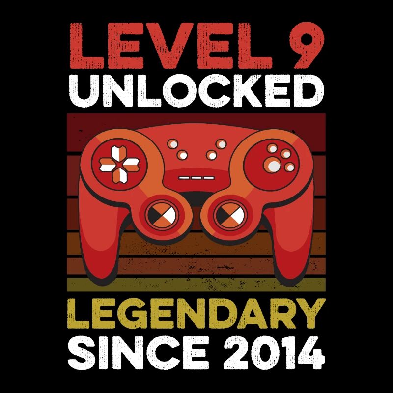 Level 9 Years 9th Birthday Year 2014 Young Gamers