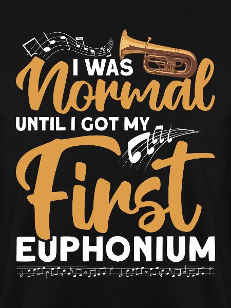 Euphonium Euphoniumspieler Blechbläser Euphonist